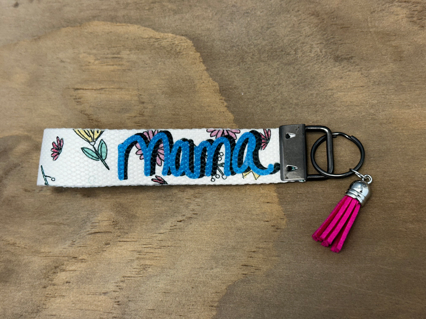 Mama Canvas Wristlet