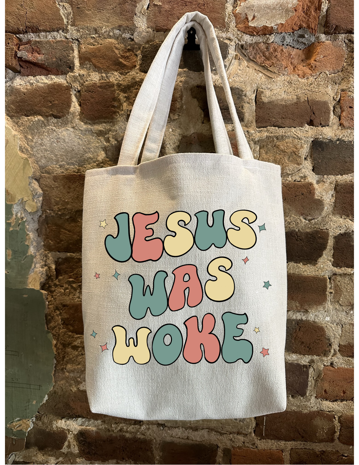 Jesus Was Woke Tote