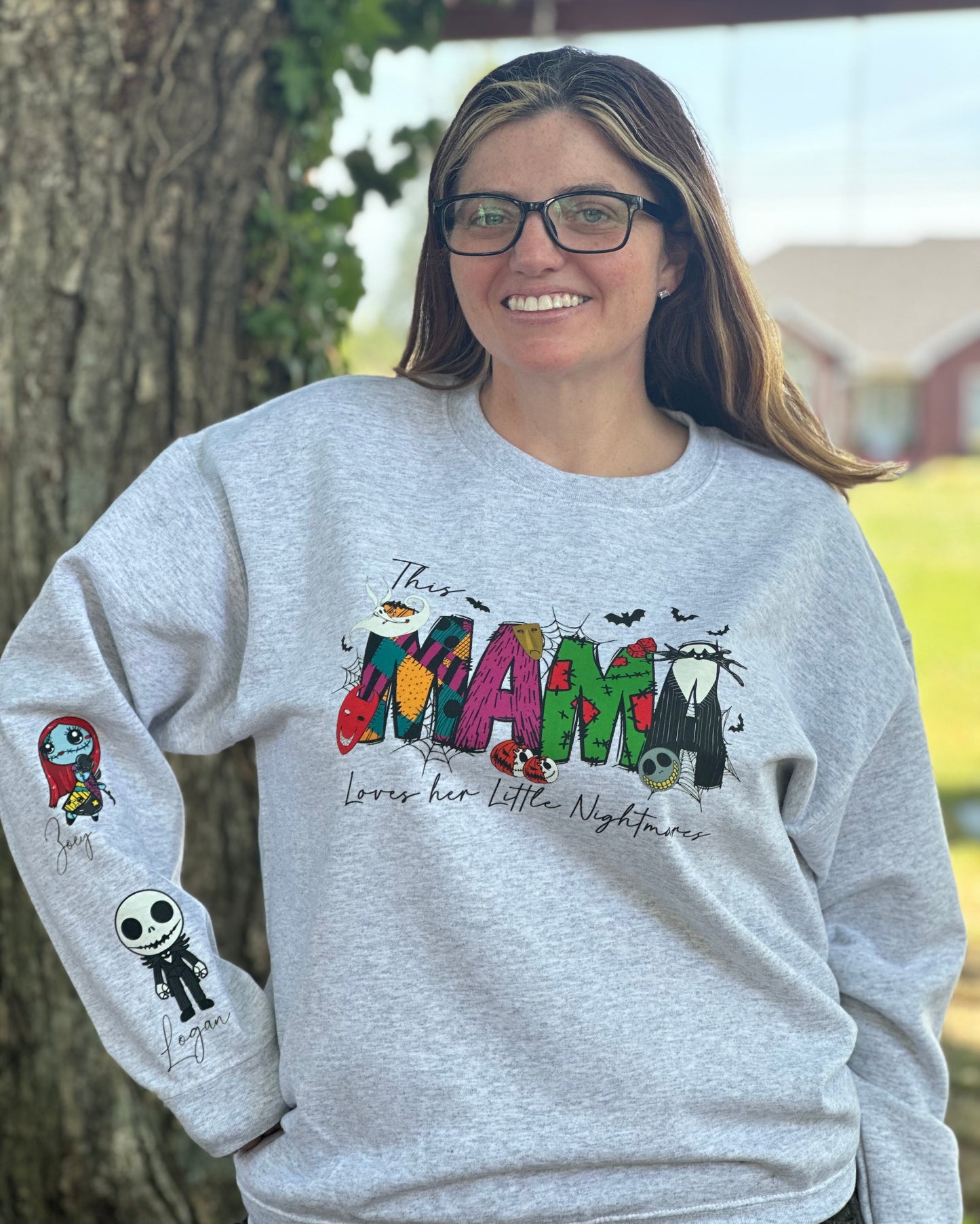 Mama's Little Nightmares Sweatshirt - Customizable