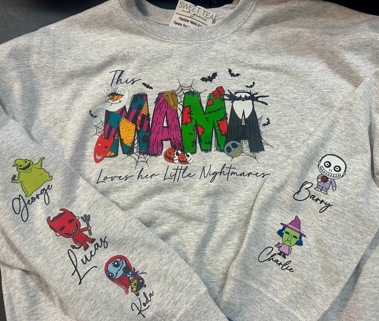 Mama's Little Nightmares Sweatshirt - Customizable