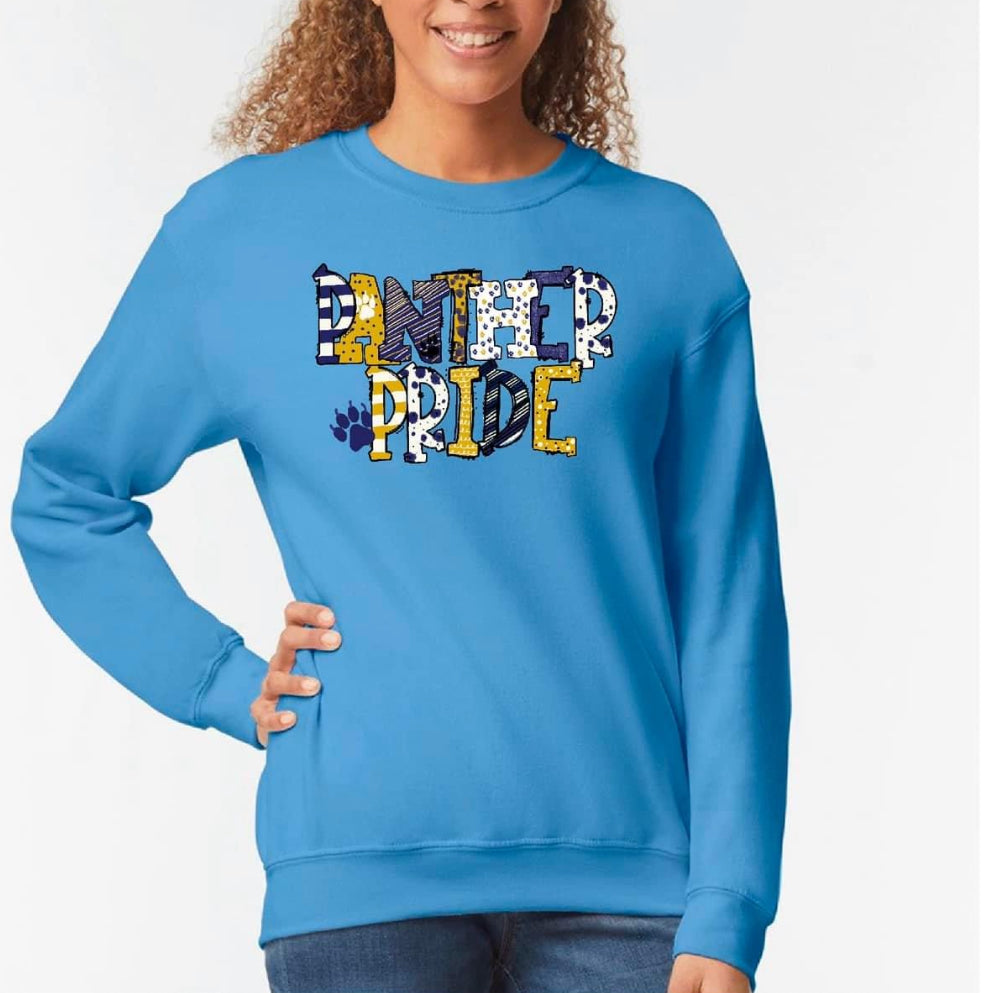 Panther Pride Crew Neck Sweatshirt