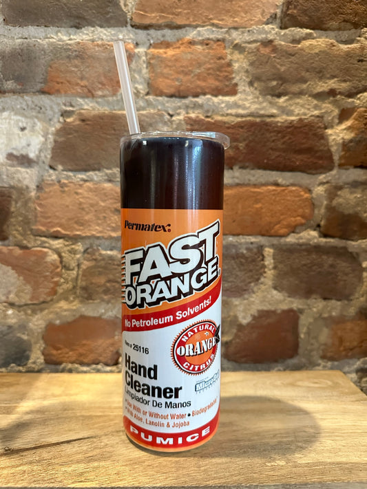 Fast Orange Tumbler