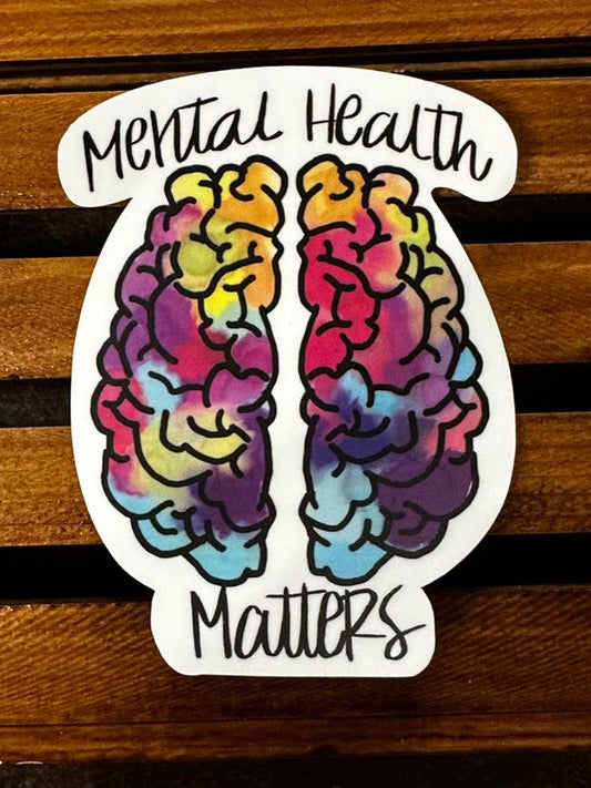 Mental Health Matters Sticker