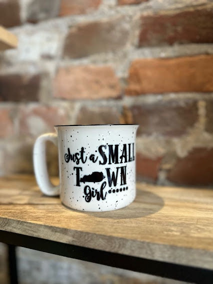 Just a Small Town Girl Camp Style 13 oz Mug