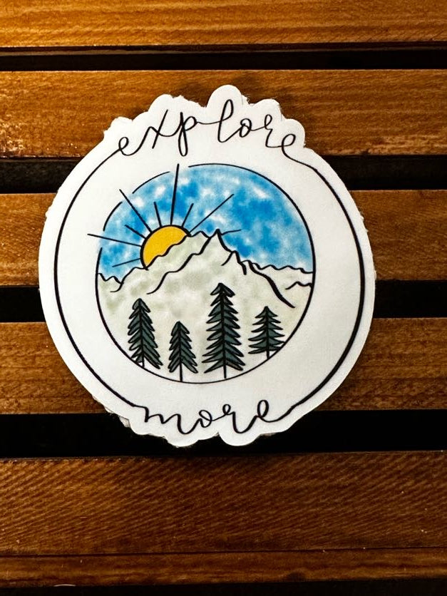 Explore More Sticker