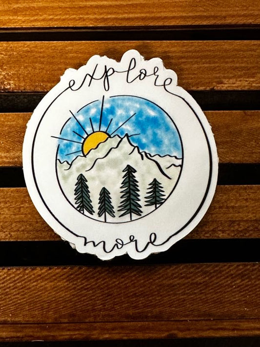 Explore More Sticker