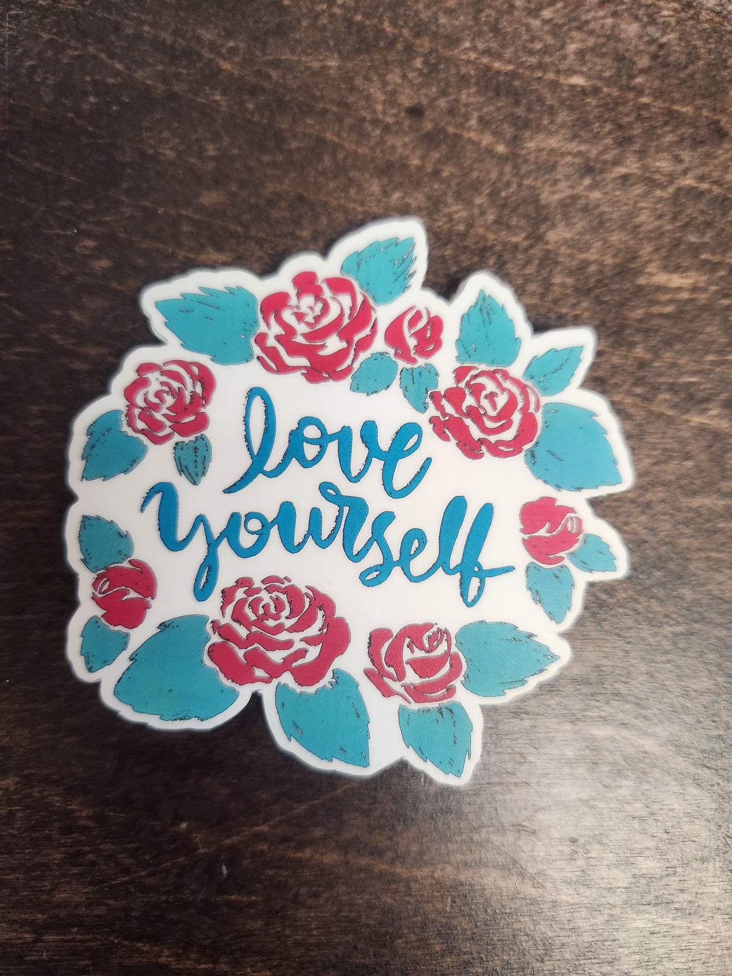 love yourself sticker