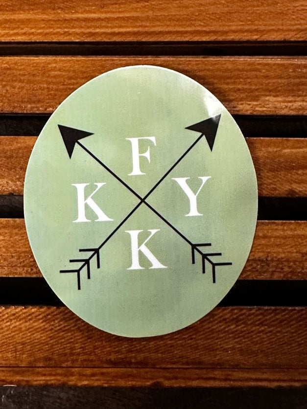 Ft Knox Arrow Sticker