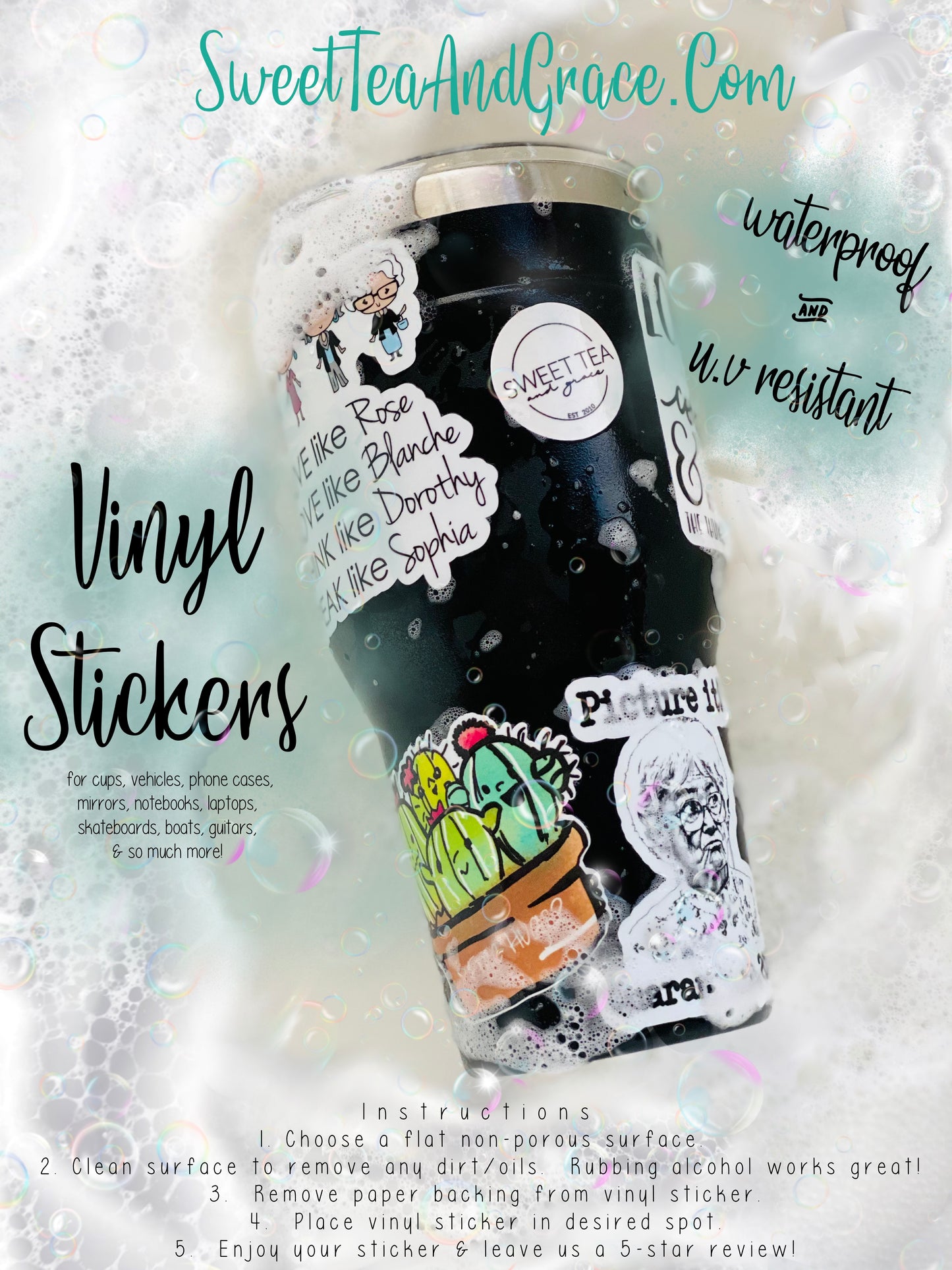 Collect Moments Waterproof Sticker